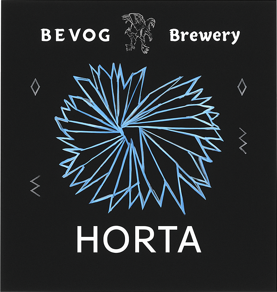 Etiket van Bevog Horta