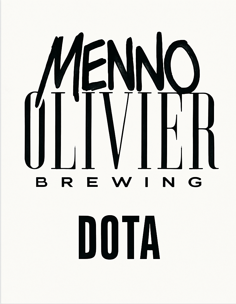 Etiket van Menno Olivier Dota
