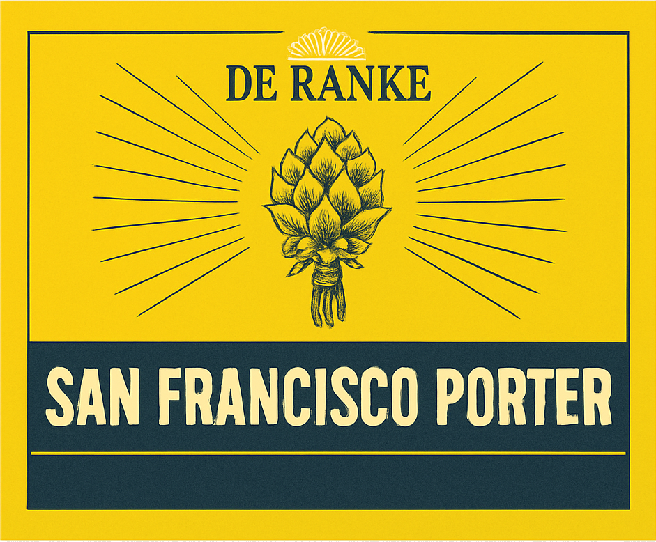 Etiket van De Ranke San Francisco Porter