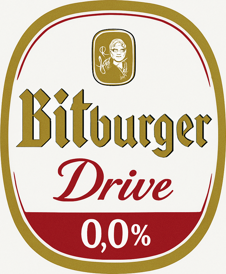 Etiket van Bitburger Drive 0.0%