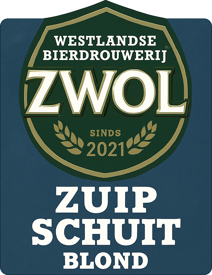 Etiket van ZWOL Zuipschuit
