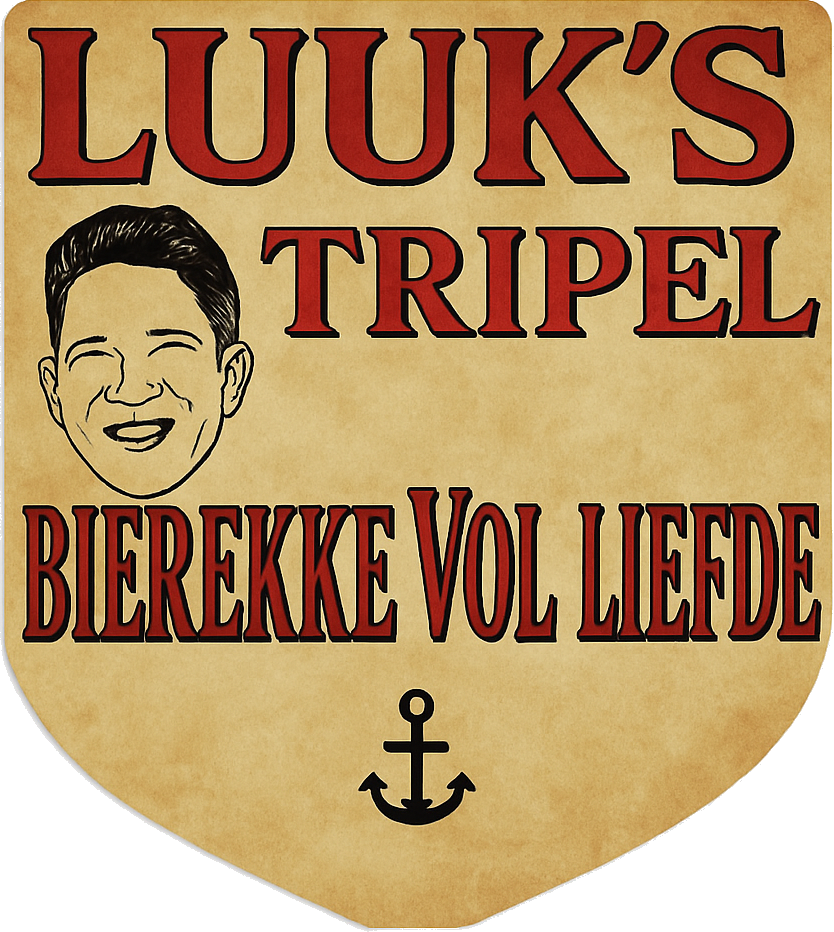 Etiket van D'n Drul Luuk's Tripel
