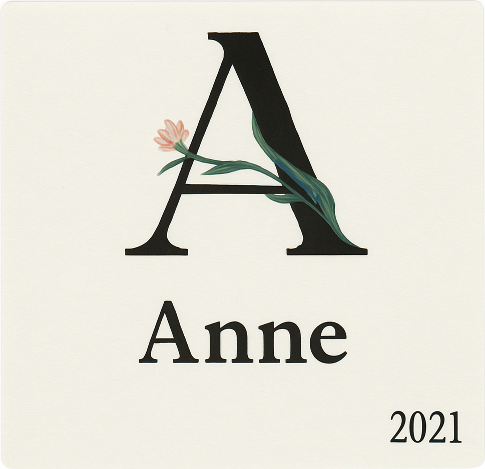 Etiket van Zomerdijk Anne