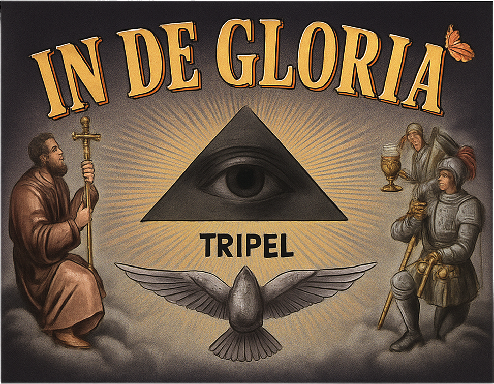 Etiket van Vermeersen In De Gloria Tripel