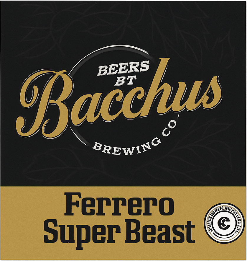 Etiket van Bacchus Ferrero SuperBeast