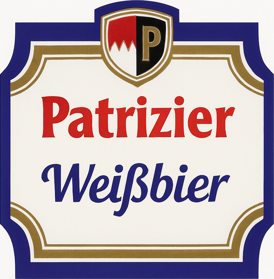 Etiket van Patrizier Weissbier