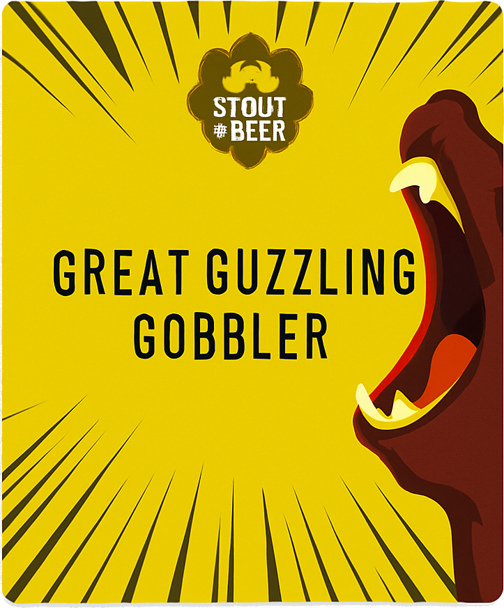 Etiket van Stout 