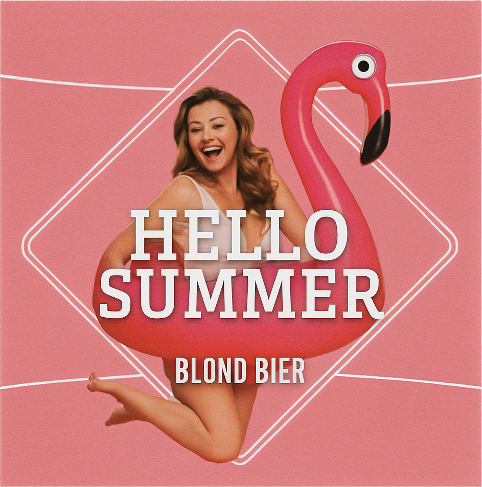 Etiket van Pimpelmeesch Hello Summer