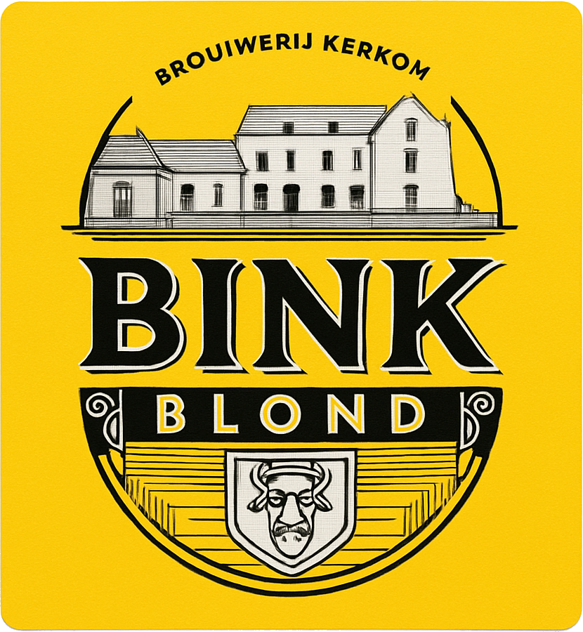 Etiket van Kerkom Bink Blond