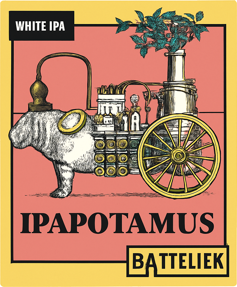 Etiket van Batteliek Ipatotamus