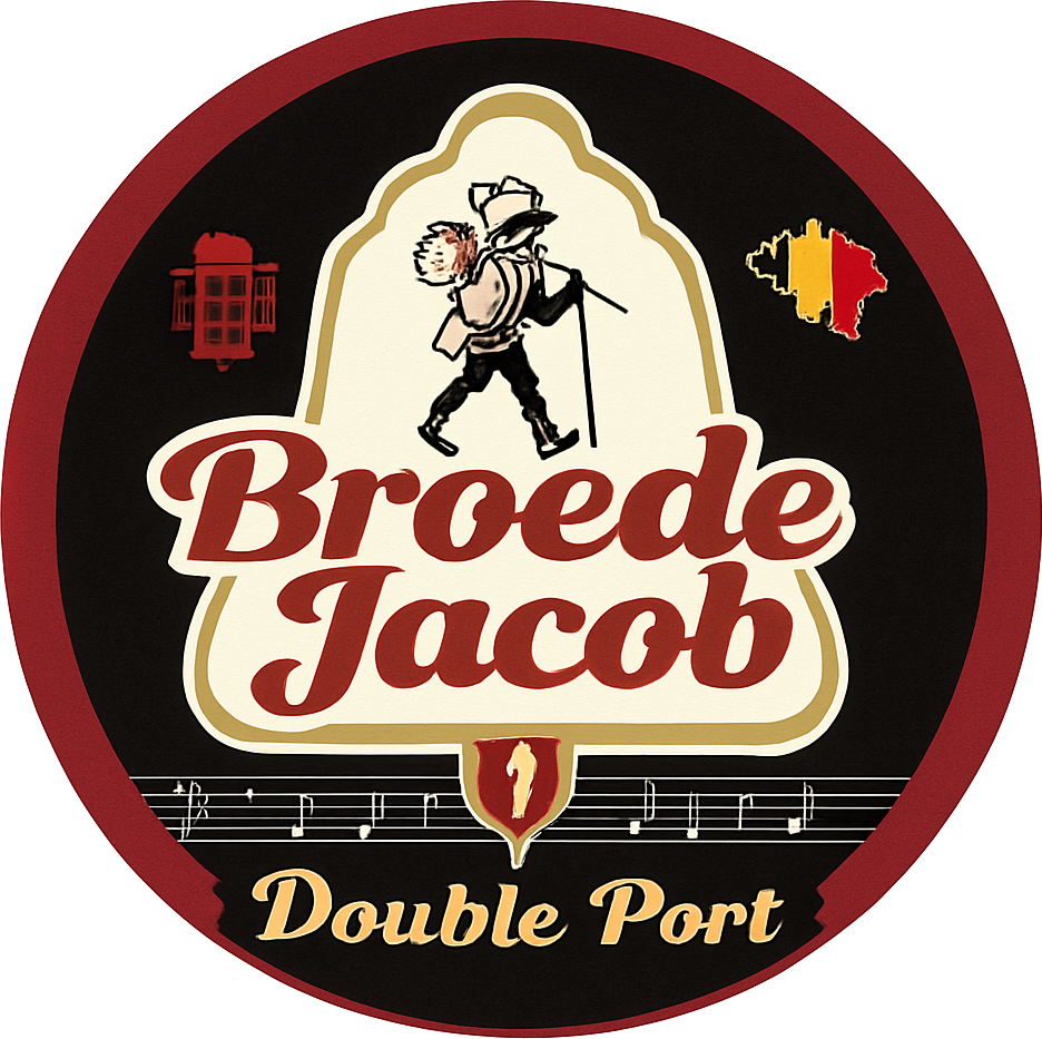 Etiket van Broeder Jacob Double Port