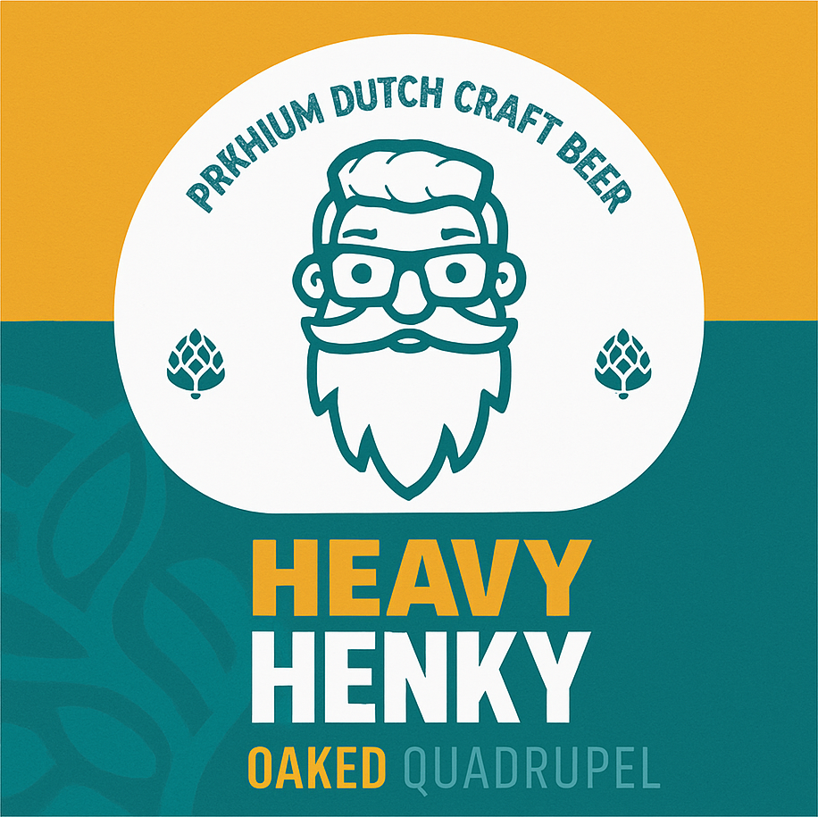 Etiket van Heavy Henky Oaked
