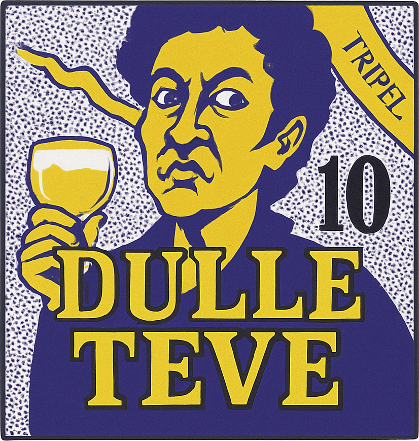 Etiket van Dolle Brouwers Dulle Teve