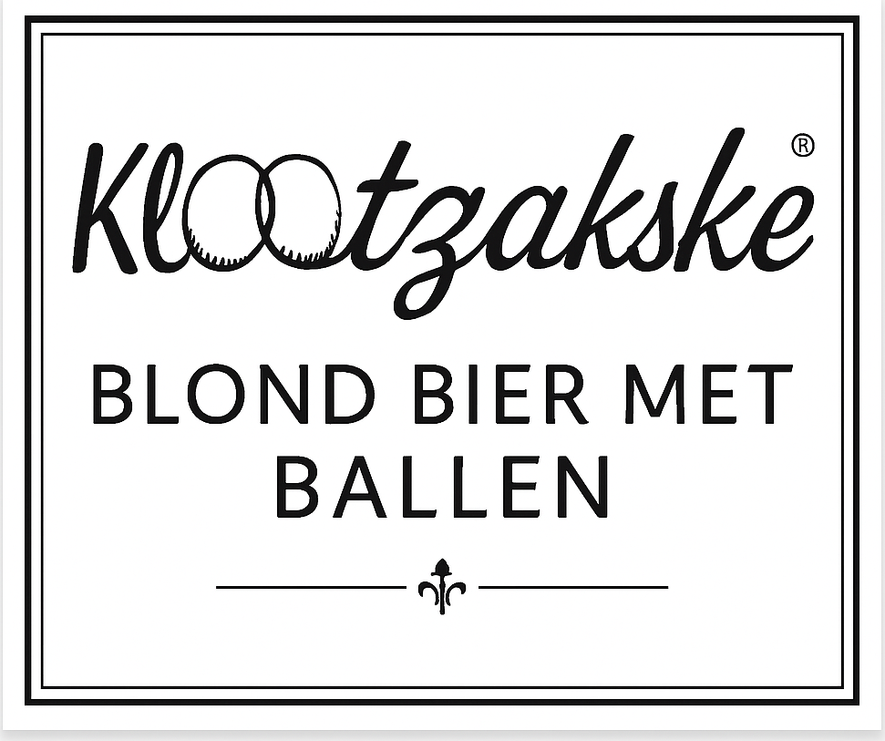 Etiket van Klootzakske Tripel