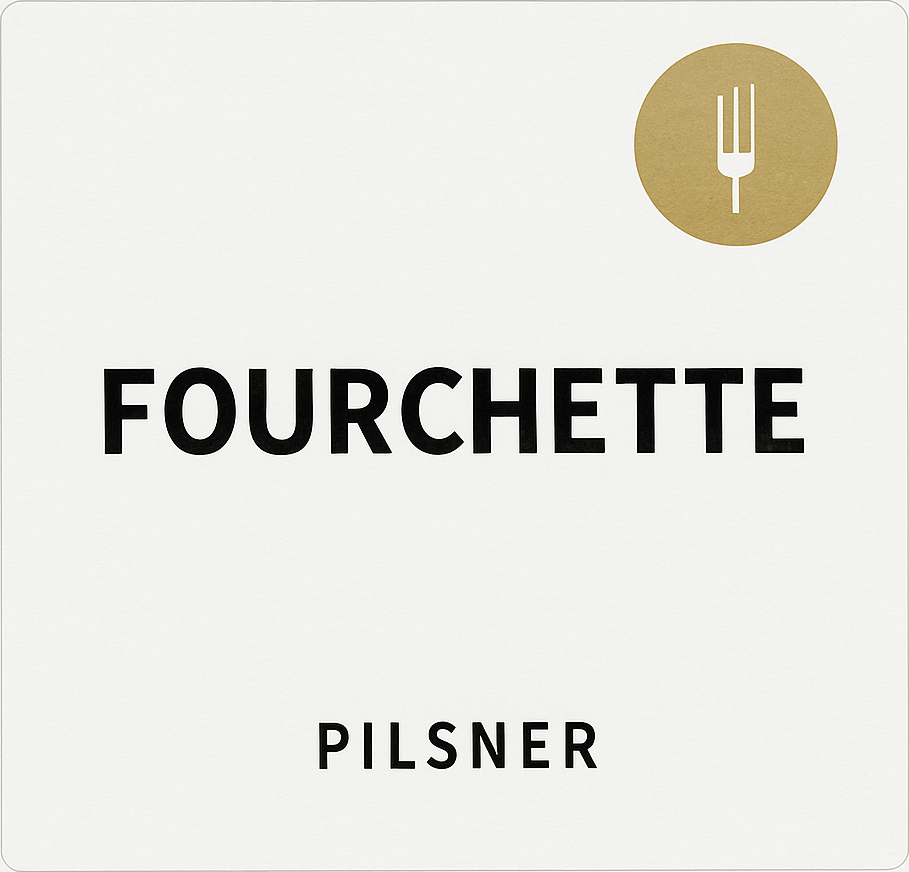 Etiket van Fourchette Grand Cru Sauvignon Blanc