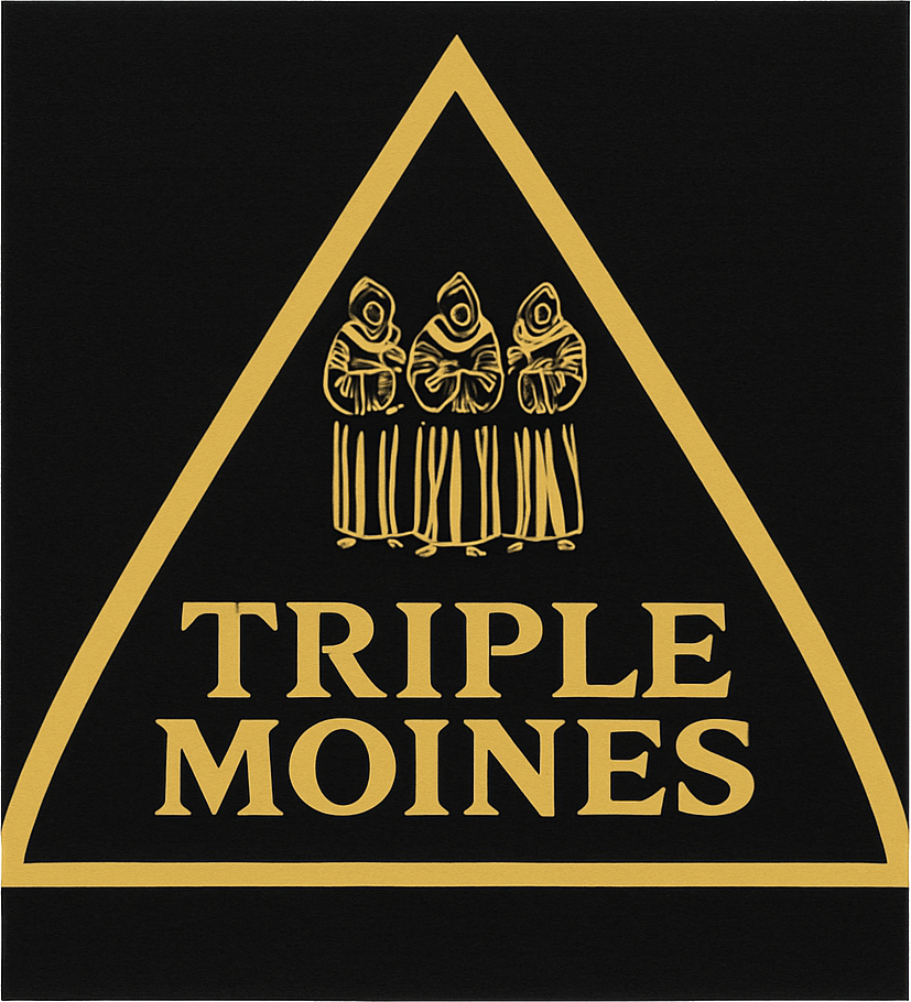 Etiket van Du Bocq Triple Moines