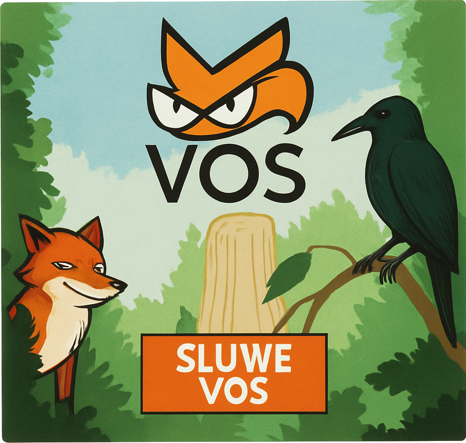 Etiket van Sluwe Vos