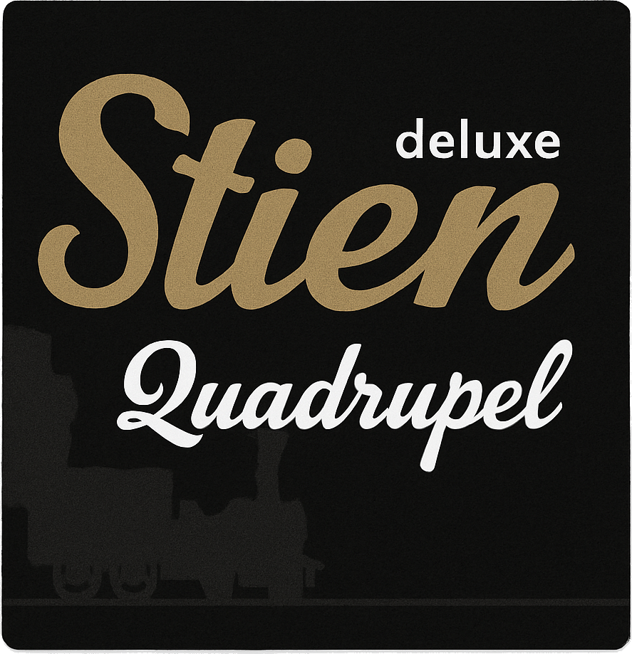 Etiket van Stien Quadrupel Deluxe