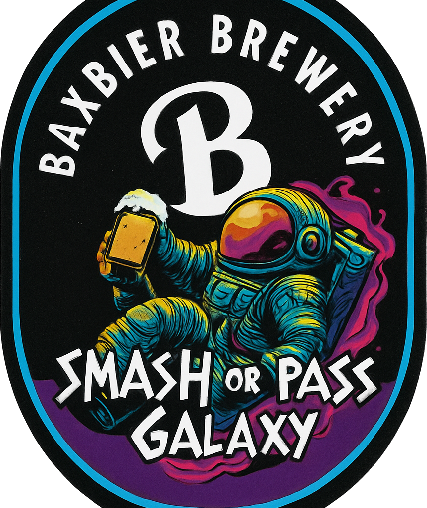 Etiket van Baxbier SMaSH Or Pass: Galaxy