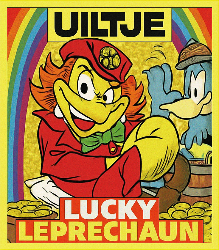 Etiket van Uiltje Lucky Leprechaun Barrel Aged