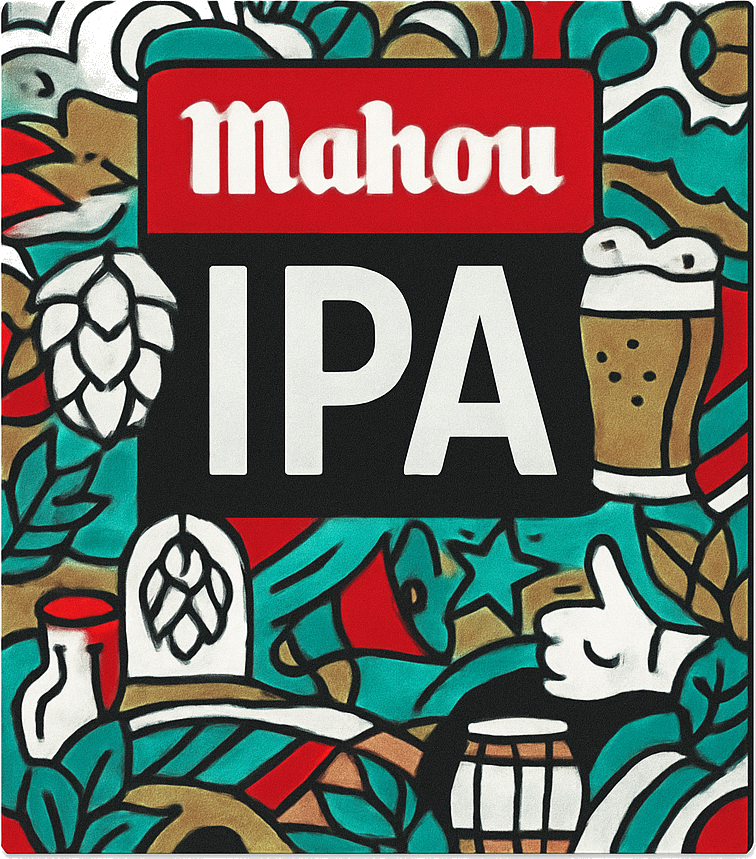 Etiket van Mahou Session IPA