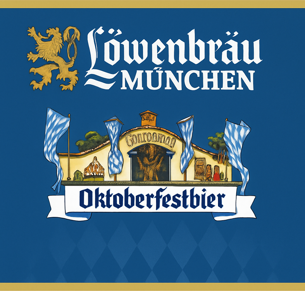 Etiket van Löwenbräu Oktoberfestbier