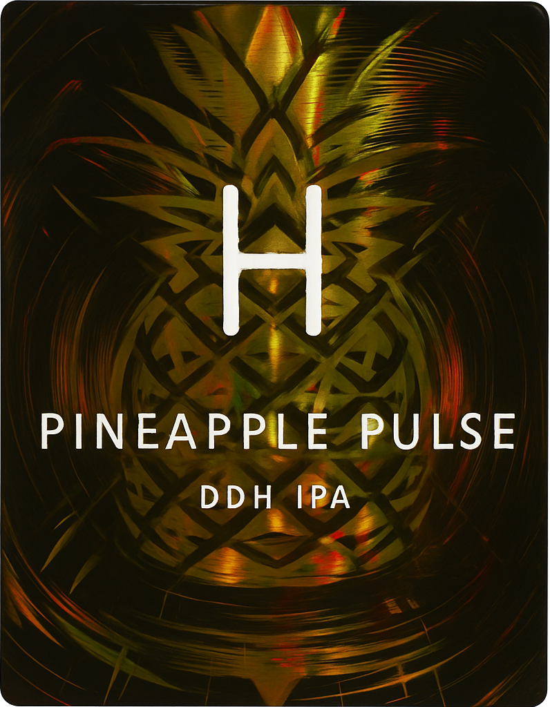 Etiket van Hopalaa! Pineapple Pulse