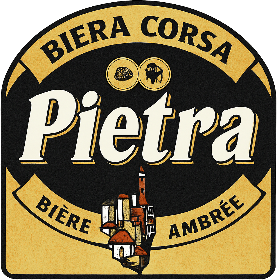 Etiket van Pietra Amber