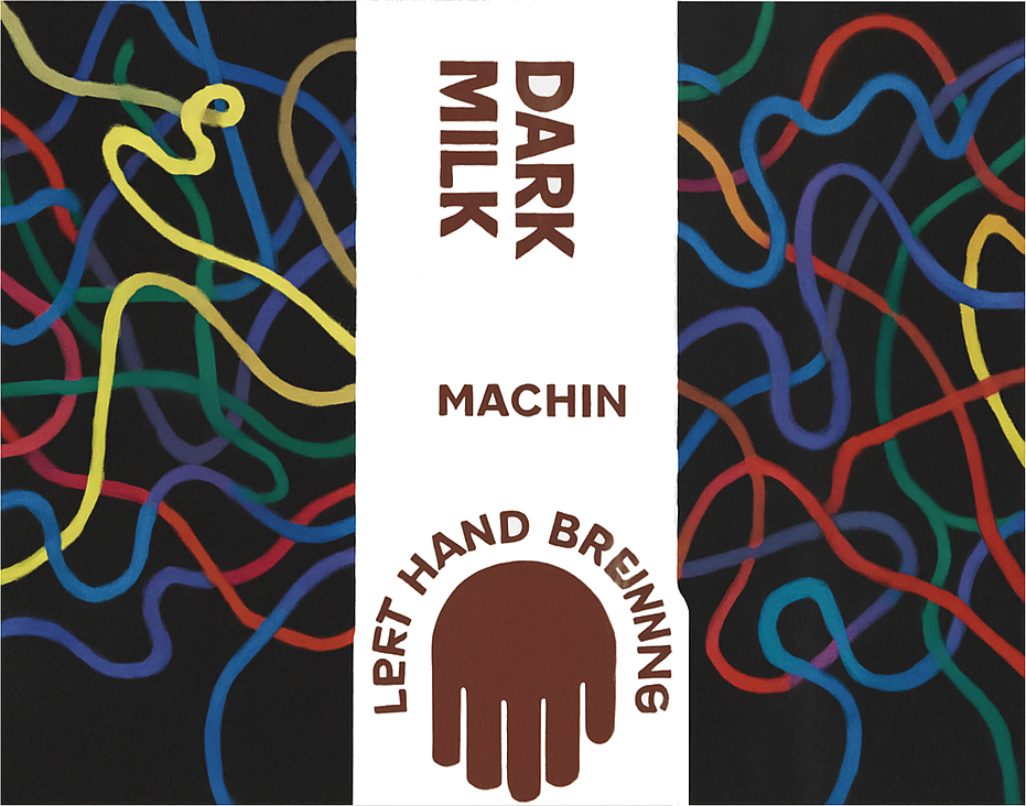 Etiket van Low Five Brewing Dark Milk Machine