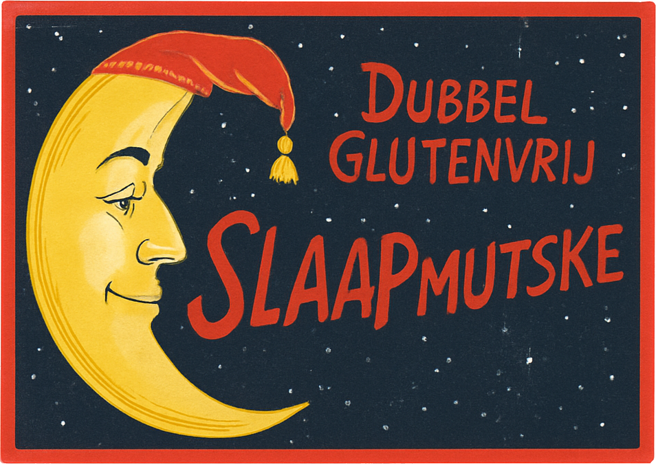 Etiket van Slaapmutske Dubbel Glutenvrij