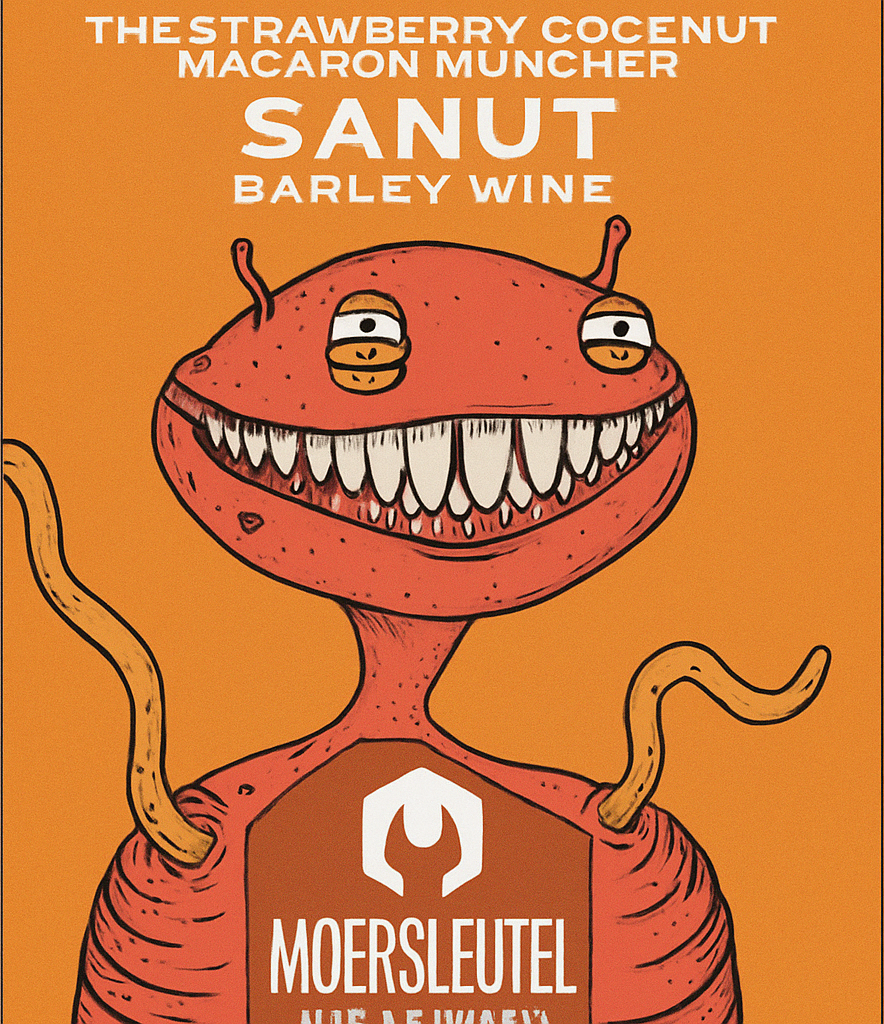 Etiket van Moersleutel Sanut