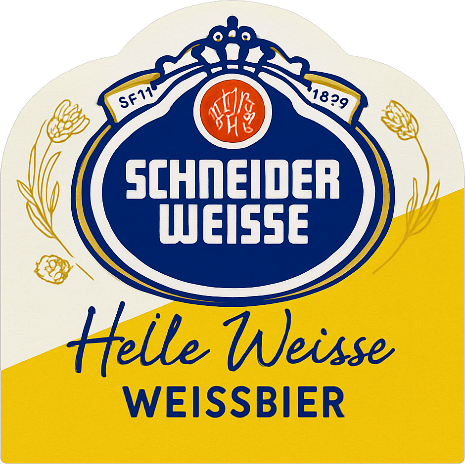 Etiket van Schneider Meine Helle Weisse (TAP 01)