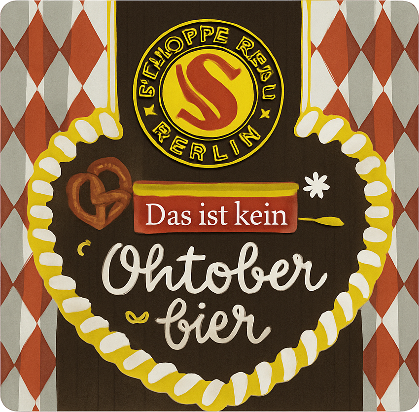 Etiket van Schoppe Das ist kein Oktober****bier