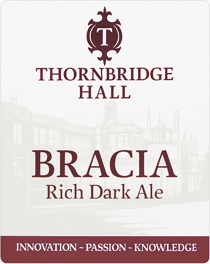 Etiket van Thornbridge Bracia