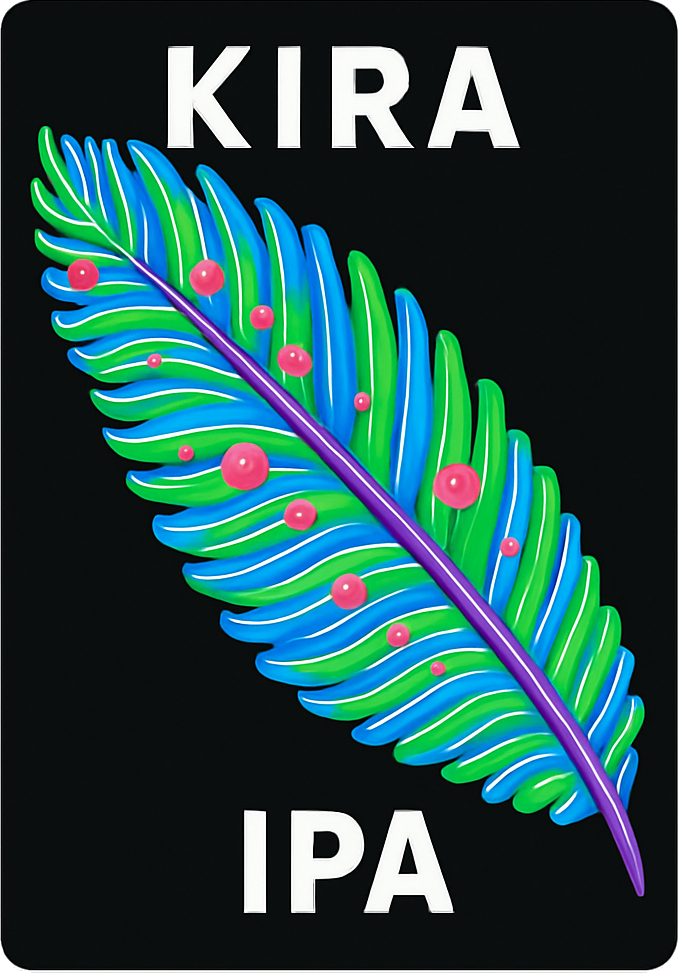 Etiket van Omnipollo Bianca Blackberry Blueberry Marshmallow Lassi Gose