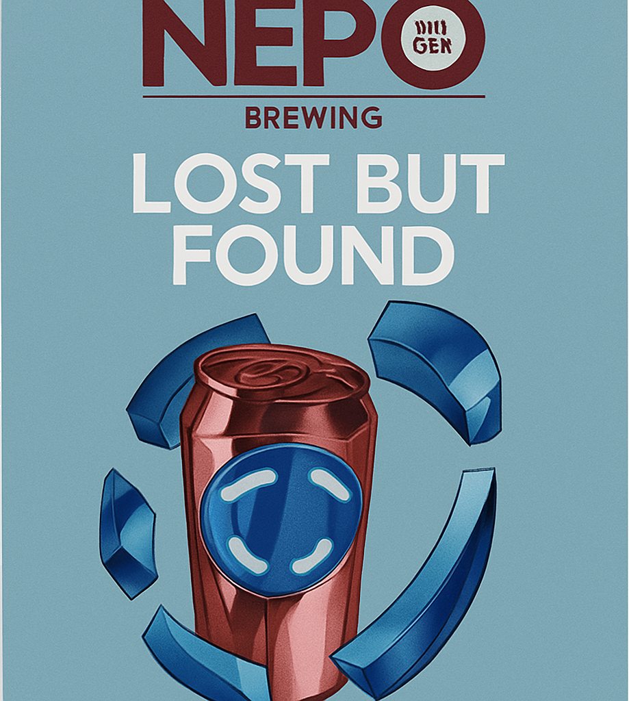 Etiket van Lost x Nepo Lost but Found