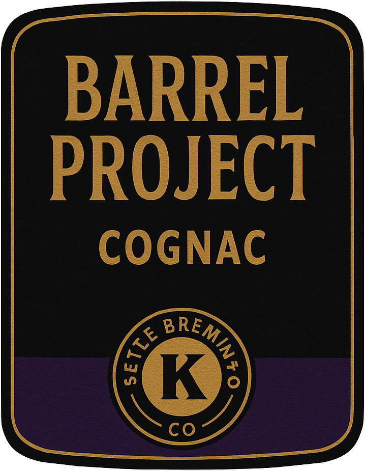 Etiket van Kees Barrel Project 2024 Cognac