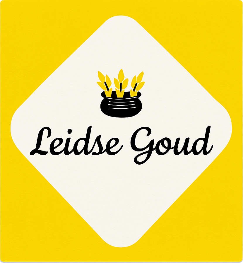 Etiket van Leidse Goud Blond