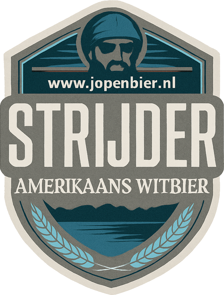 Etiket van Strijder Wit