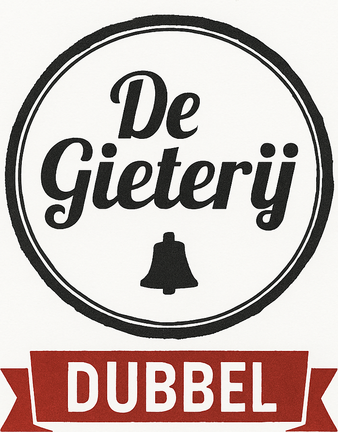Etiket van De Gieterij Dubbel