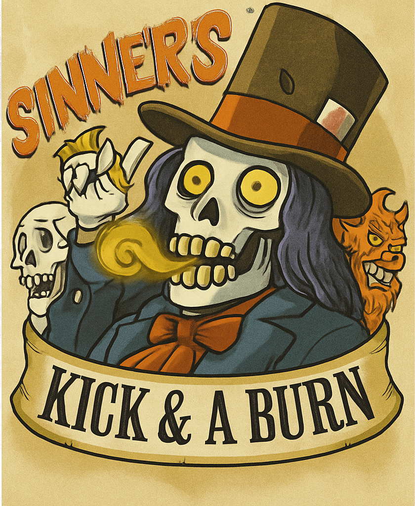 Etiket van IJssel Kick & a Burn