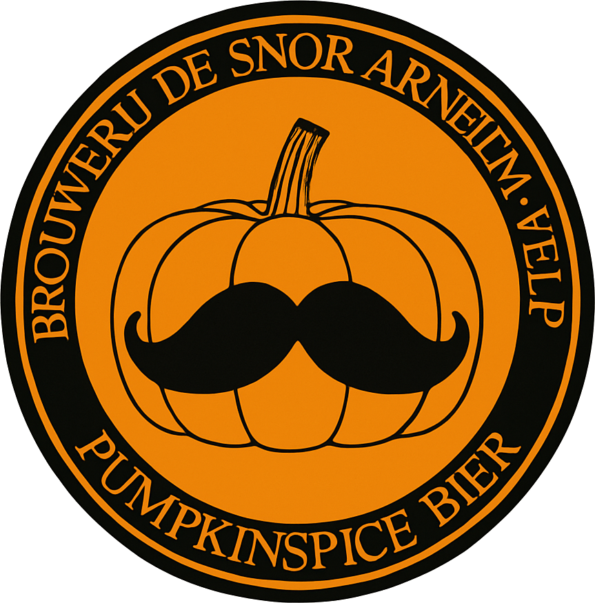 Etiket van De Snor Pumpkinspice