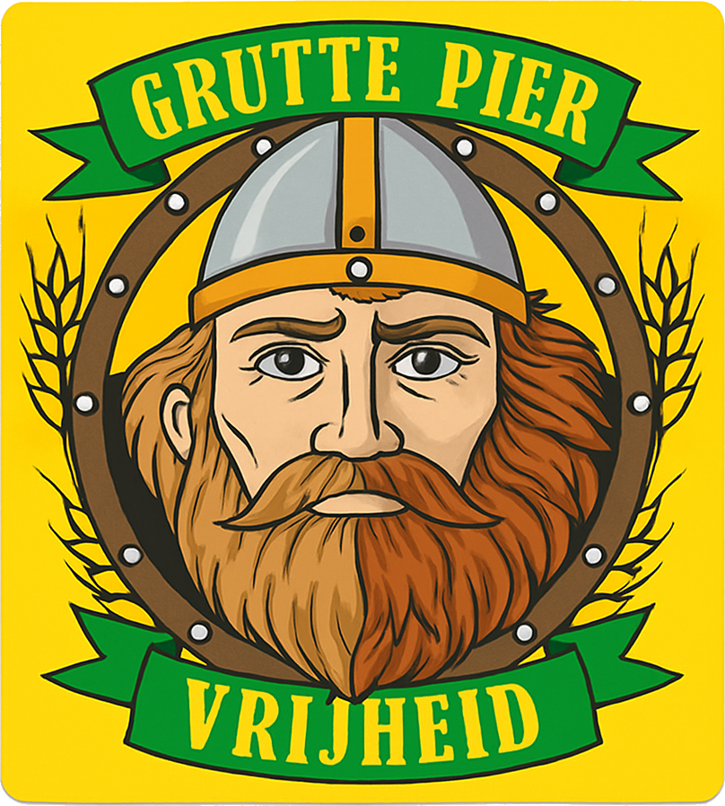 Etiket van Grutte Pier Vrijheid 0.5%