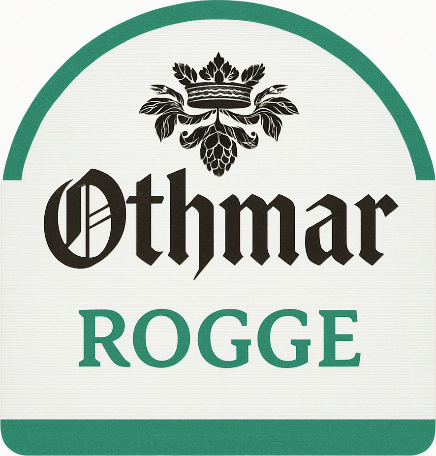 Etiket van Othmar Rogge