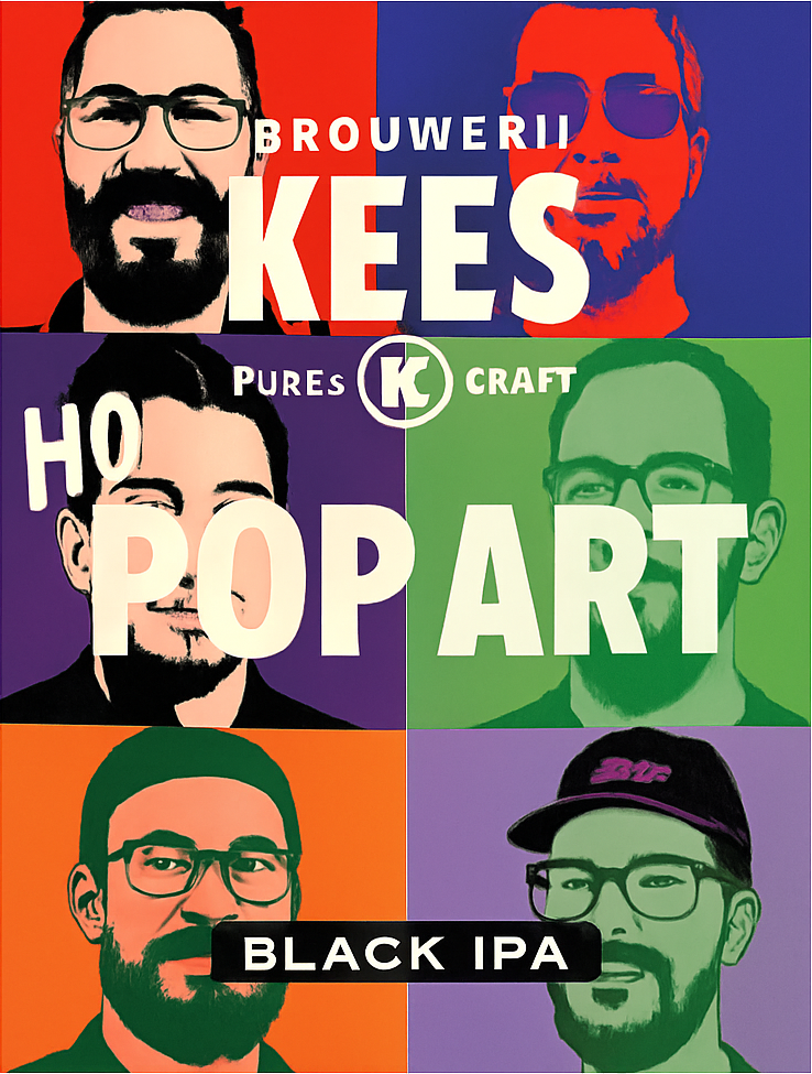 Etiket van Uiltje x Kees - Pop Art