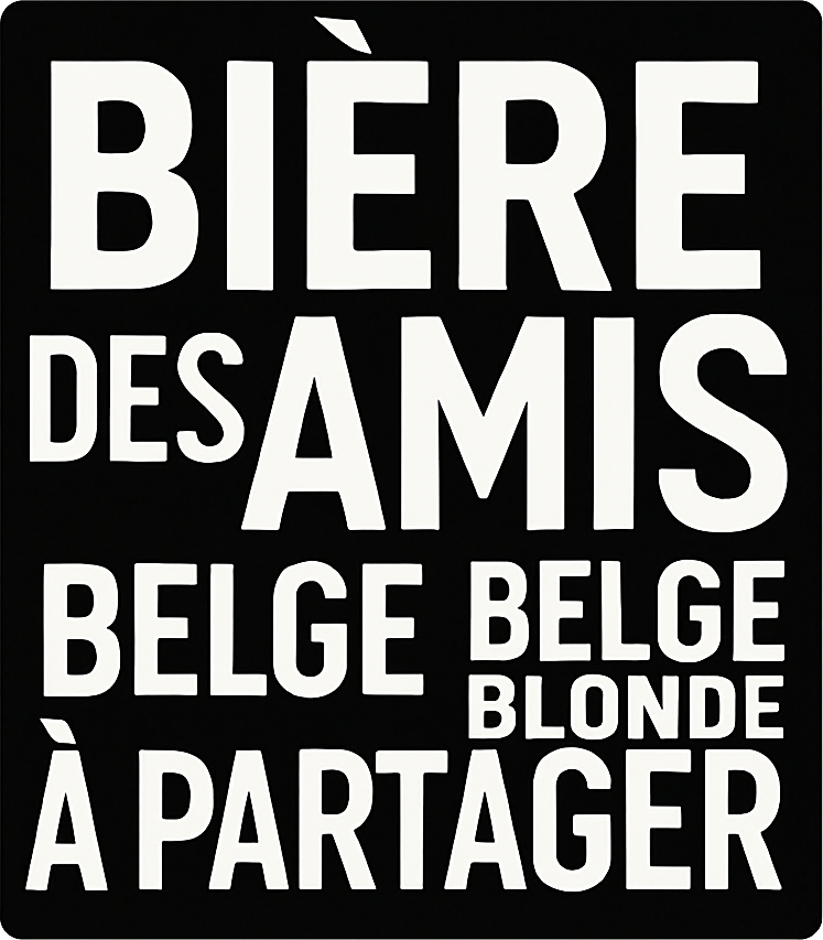 Etiket van Biere Des Amis Blonde