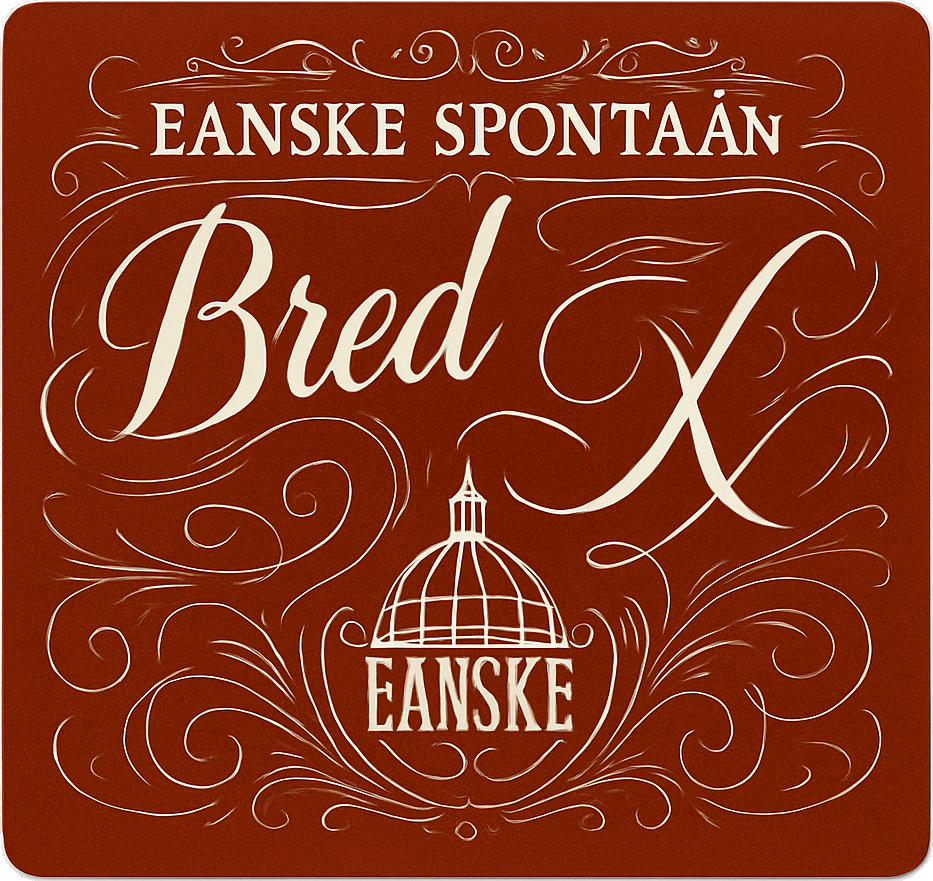 Etiket van Eanske Spontaan BredX