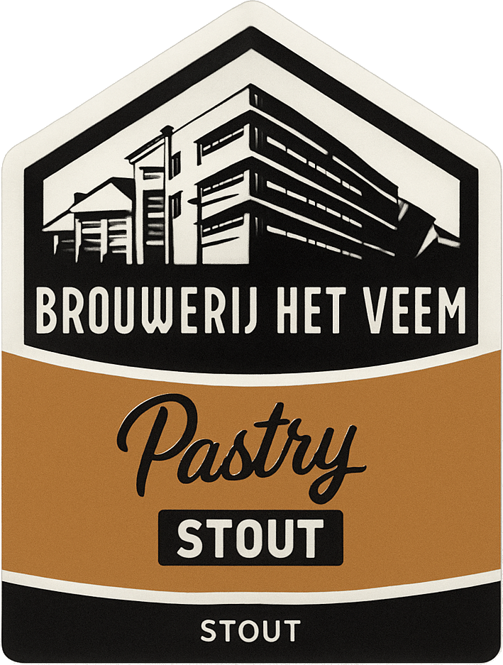Etiket van Veem Pastry Club Stout