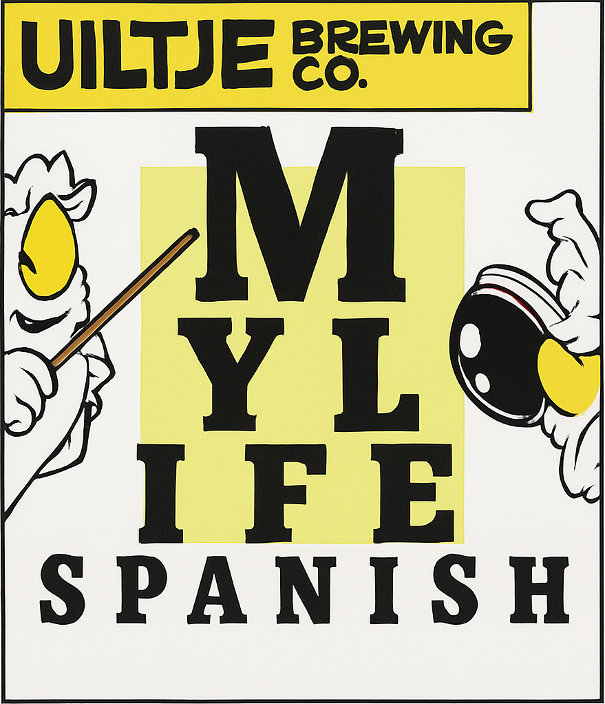 Etiket van Uiltje My Life Span #7