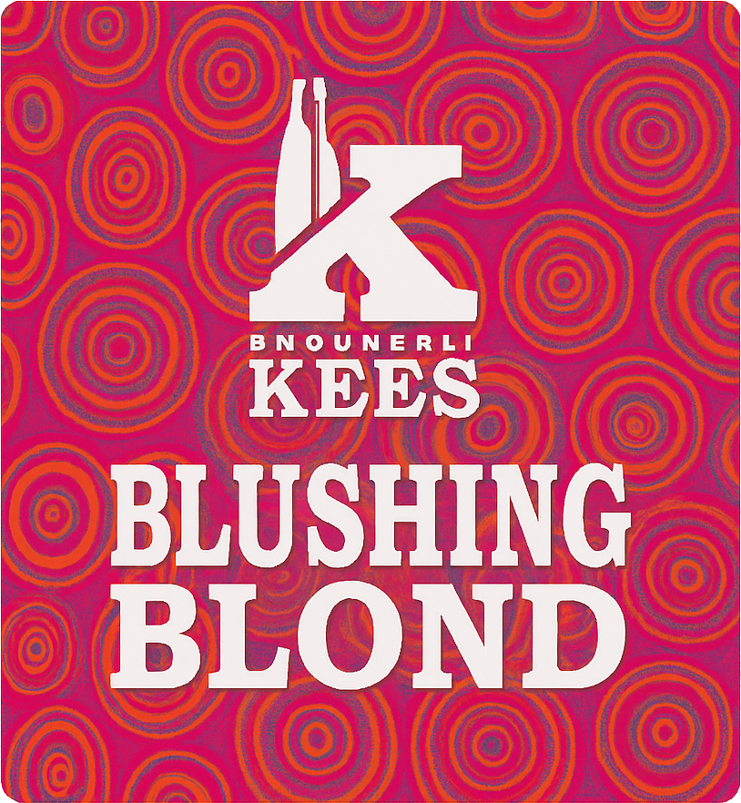 Etiket van Blushing Blond